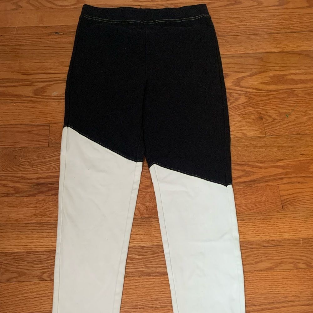 Urban outfitters high rise black and white legging